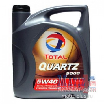 Масло моторное синтетическое Total Quartz 9000 5W40 4 л. 